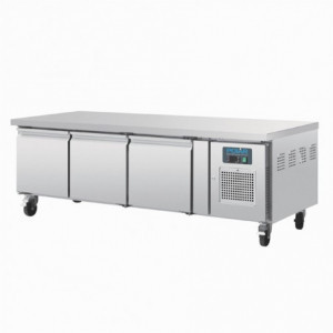 Podstavek za hlajenje GN 1/1 s pozitivno temperaturo, serija U 3 vrata 317L - Polar - Fourniresto