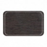 Okrogel pladenj iz melamina wenge Euronorm GN1/1 - Roltex - Fourniresto