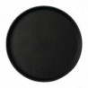 Nedrseči črni pladenj Blackline, okrogel Ø 310mm - Roltex - Fourniresto