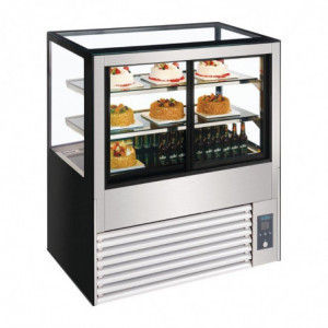 Hladilna vitrina za servis na zadnji strani, serija U 900mm - Polar - Fourniresto