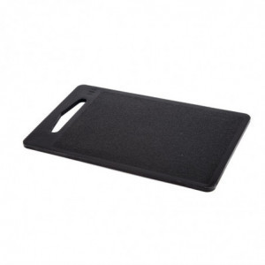 Rezalna deska za bar v črni barvi 255mm - Hygiplas - Fourniresto