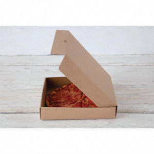 Škatle za pice Kraft 23 cm - paket 100 kosov - Fiesta Green - Fourniresto
