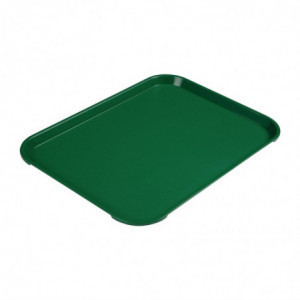 Pravokotni zeleni pladenj iz polipropilena za hitro prehrano 410mm - Cambro - Fourniresto