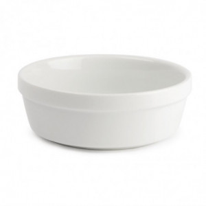 Pladnji za gratin, okrogli, beli, premer 137 mm - komplet 6 - Olympia - Fourniresto