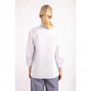 Kuharska jakna Chicago z dolgimi rokavi, bela, velikost M - Whites Chefs Clothing - Fourniresto