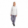 Kuharska jakna Chicago z dolgimi rokavi, bela, velikost M - Whites Chefs Clothing - Fourniresto