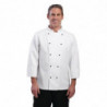 Kuharska jakna Chicago z dolgimi rokavi, bela, velikost M - Whites Chefs Clothing - Fourniresto