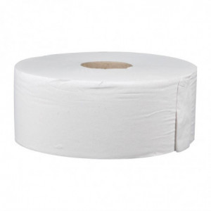 Rolinčki toaletnega papirja 2-slojni Jumbo - paket 6 - Jantex