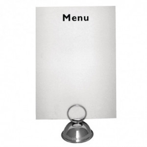Menijska mapa z inox obročem - Olympia - Fourniresto