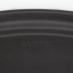 Pladenj za strežbo ovalne oblike iz steklenih vlaken s protizdrsnim premazom Camtread črne barve - Cambro - Fourniresto