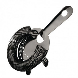 Cedilo za stresalnik Hawthorne sive barve titan 4 noge - Olympia - Fourniresto