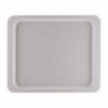 Pladenj za serviranje iz poliestra GN1/2 325x265mm Sivkasto pegast - Roltex - Fourniresto