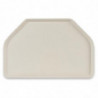 Pladenj za strežbo iz poliestra trapezoidne oblike 500x325mm bež - Roltex - Fourniresto