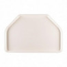 Pladenj za strežbo iz poliestra trapezoidne oblike 500x325mm siv - Roltex - Fourniresto