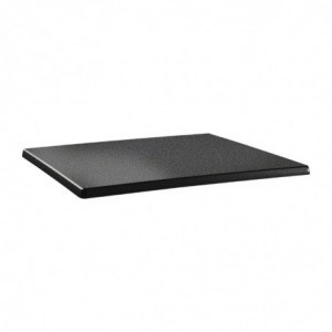 Miza pravokotne oblike Classic Line v antracitni barvi - D 1200 x Š 800 mm - Topalit