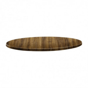 Okrogla miza Classic Line Atacama Cherry - 800mm - Topalit