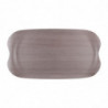 Pladen za serviranje Wave 43x23cm Siva žila - Roltex - Fourniresto