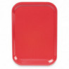 Pladen za serviranje iz poliestra trapezoidne oblike GN 500x325mm rdeče barve - Roltex - Fourniresto