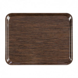 Pladenj za postrežbo iz melamina Self 46x36cm Wengé - Roltex - Fourniresto