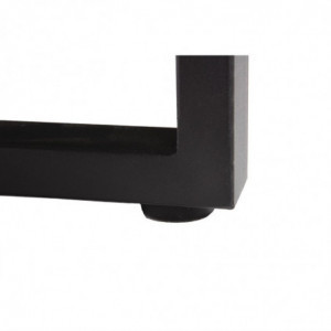 Miza industrijskega stila pravokotne oblike iz jekla in akacije 180 cm - Bolero - Fourniresto