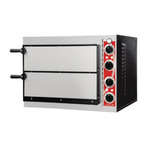 Štedilnik za pico Compact Pisa 2 komori - 230V - Gastro M