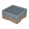 Omarica za kozarce 25 predalov Camrack bež - Š 500 x D 500 mm - Cambro