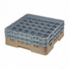 Omarica za kozarce s 36 predelki Camrack bež - Š 500 x G 500 mm - Cambro