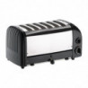 Toaster 6 rezin Vario - Črna - Dualit