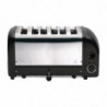 Toaster 6 rezin Vario - Črna - Dualit