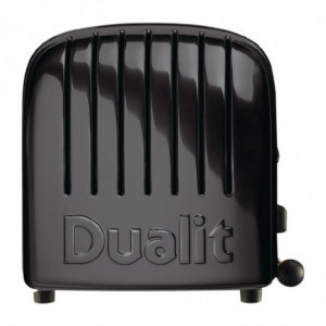 Toaster 6 rezin Vario - Črna - Dualit