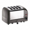 Toaster 4 rezine Antracit Vario - Dualit