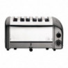 Toaster 6 rezin Antracit - Dualit