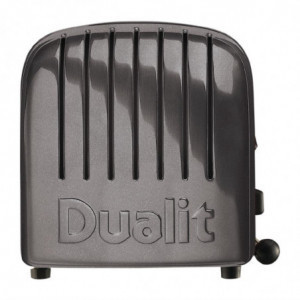 Toaster 6 rezin Antracit - Dualit
