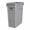 Zbiralec Slim Jim iz plastike - 60L - Rubbermaid