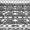 Omarica za kozarce z 16 predelki - 500 x 500 mm - Vogue