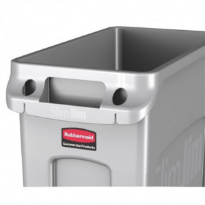 Sivi zaboj Slim Jim - 87L - Rubbermaid