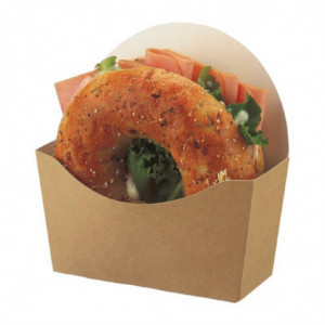 Etui za kraft bagel, biorazgradljivi - paket 1000 - Colpac