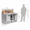 Pult za pripravo hladnih pic in solat serija G - 390L Polar - Fourniresto