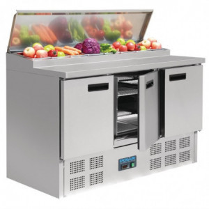 Pult za pripravo hladnih pic in solat serija G - 390L Polar - Fourniresto