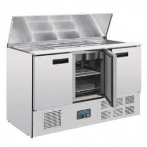 Hladilna vitrina za solate serija G - 368L - Polar - Fourniresto