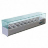 Hladilna vitrina za sestavine - 8 X GN 1/4 - Polar - Fourniresto