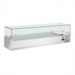 Hladilna vitrina za sestavine 5x GN 1/3 in 1x GN 1/2 serija G - Polar - Fourniresto