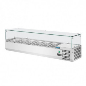 Hladilna vitrina za sestavine 5x GN 1/3 in 1x GN 1/2 serija G - Polar - Fourniresto