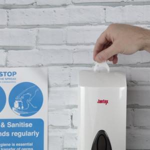 Razdeljevalec mila in razkužila za roke - 900 ml - Jantex