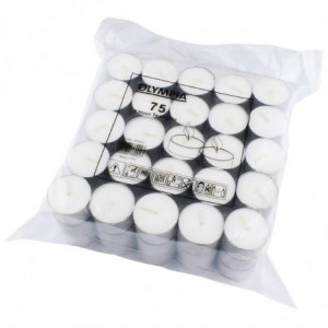 Sveče za ogrevanje 8 ur - paket 75 kosov - Olympia - Fourniresto