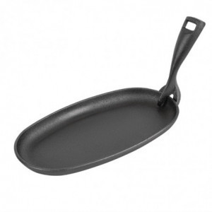 Litoželezna ovalna posoda 240x140mm - Olympia - Fourniresto