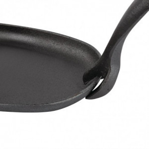 Litoželezna ovalna posoda 240x140mm - Olympia - Fourniresto