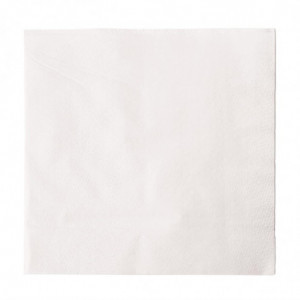 Papirnati prtički za prigrizke, beli, 1-slojni, 330 x 330 mm - paket 5000 kosov - FourniResto