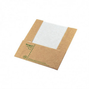 Vrečke Panini Kraft Kompostabilne - Paket 500 - Vegware