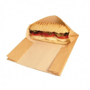 Vrečke Panini Kraft Kompostabilne - Paket 500 - Vegware